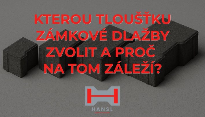 Zámková dlažba 6 cm je ideální pro příjezdové cesty a stání. Porovnáme ji s dalšími tloušťkami a poradíme, kterou zvolit pro vaši stavbu.