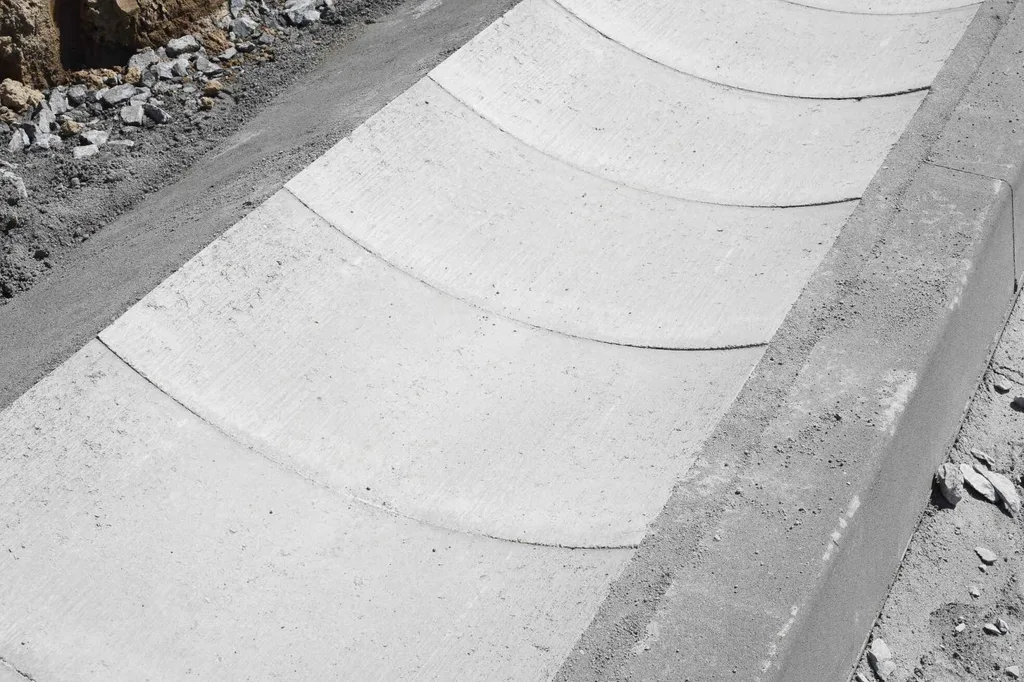 betonové žlaby